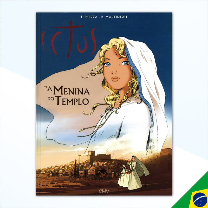 La Figlia del Tempio - fumetto - Portoghese